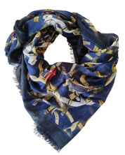 Versace Foulard Stole Pashmina Shawl Black Women