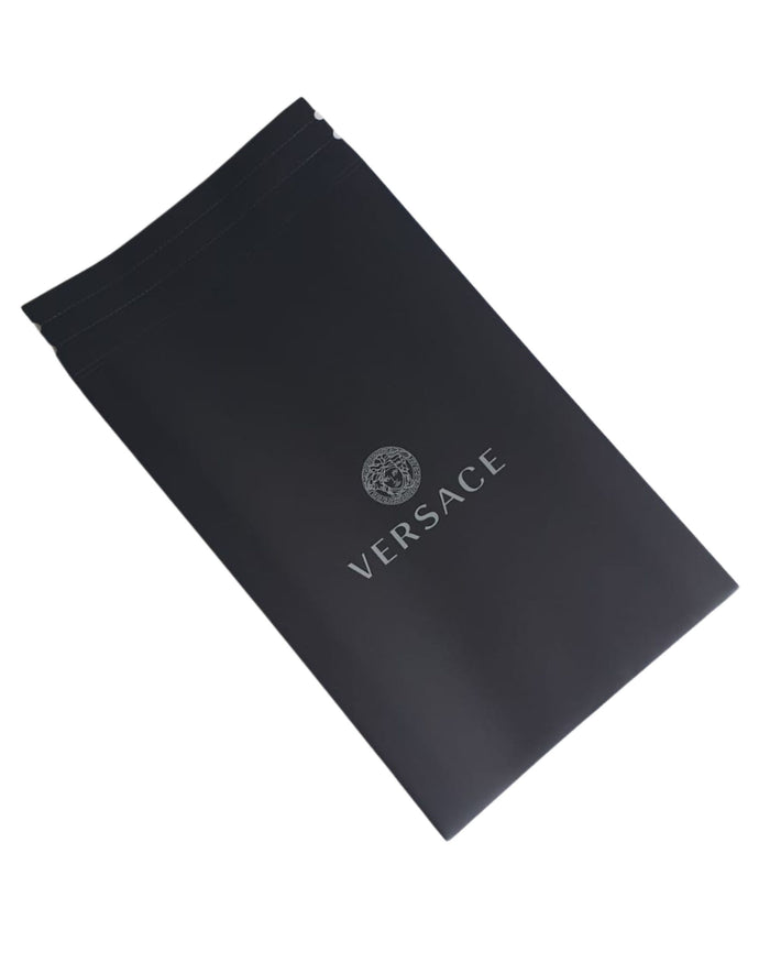 Versace Foulard Stola Pashmina Scialle Nero Donna 3