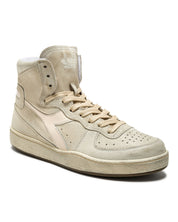Diadora Heritage Pelle Premium Stone Wash Ceratura Naturale Beige Unisex