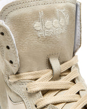 Diadora Heritage Pelle Premium Stone Wash Ceratura Naturale Beige Unisex