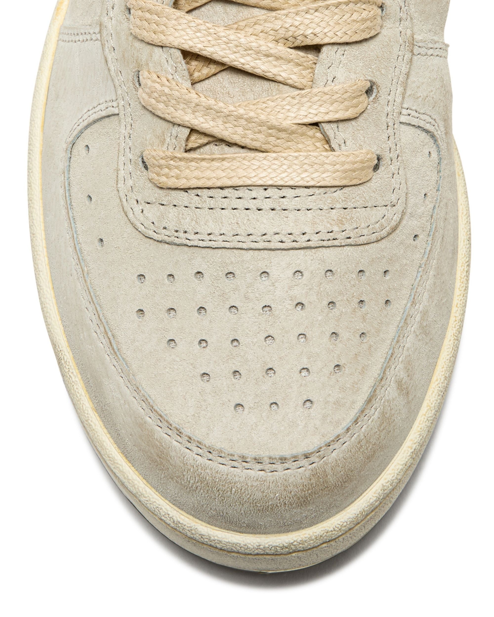 Diadora Heritage Pelle Premium Stone Wash Ceratura Naturale Beige Unisex