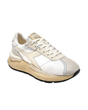 Diadora Heritage Sneaker Casual Con Tomaia Dettagli In Pelle Bianco Unisex