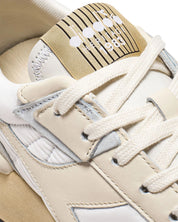 Diadora Heritage Sneaker Casual Con Tomaia Dettagli In Pelle Bianco Unisex