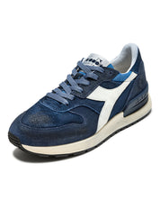 Diadora Heritage Sneaker Casual Tomaia In Suede Blu Uomo