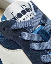 Diadora Heritage Sneaker Casual Tomaia In Suede Blu Uomo
