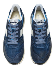 Diadora Heritage Sneaker Casual Tomaia In Suede Blu Uomo