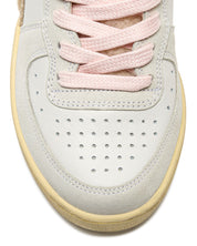 Diadora Heritage Pelle Premium Stone Wash Ceratura Naturale Bianco Donna