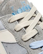 Diadora Heritage Pelle Premium Stone Wash Ceratura Naturale Azzurro Unisex