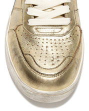 Diadora Heritage Pelle Premium Stone Wash Ceratura Naturale Oro Donna