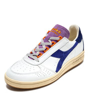 Diadora Heritage Pelle Premium Stone Wash Ceratura Naturale Bianco Unisex