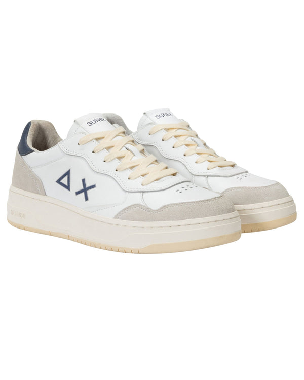 Sun68 Sneaker Casual Pelle Bianco Uomo-2