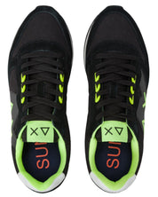 Sun68 Sneaker Casual Nylon E Suede Nero Uomo