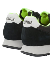 Sun68 Sneaker Casual Nylon E Suede Nero Uomo
