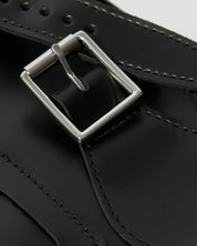 Dr. Martens Borsa Tracolla Satchel 11" Black Kiev Smooth 100% Pelle Nero