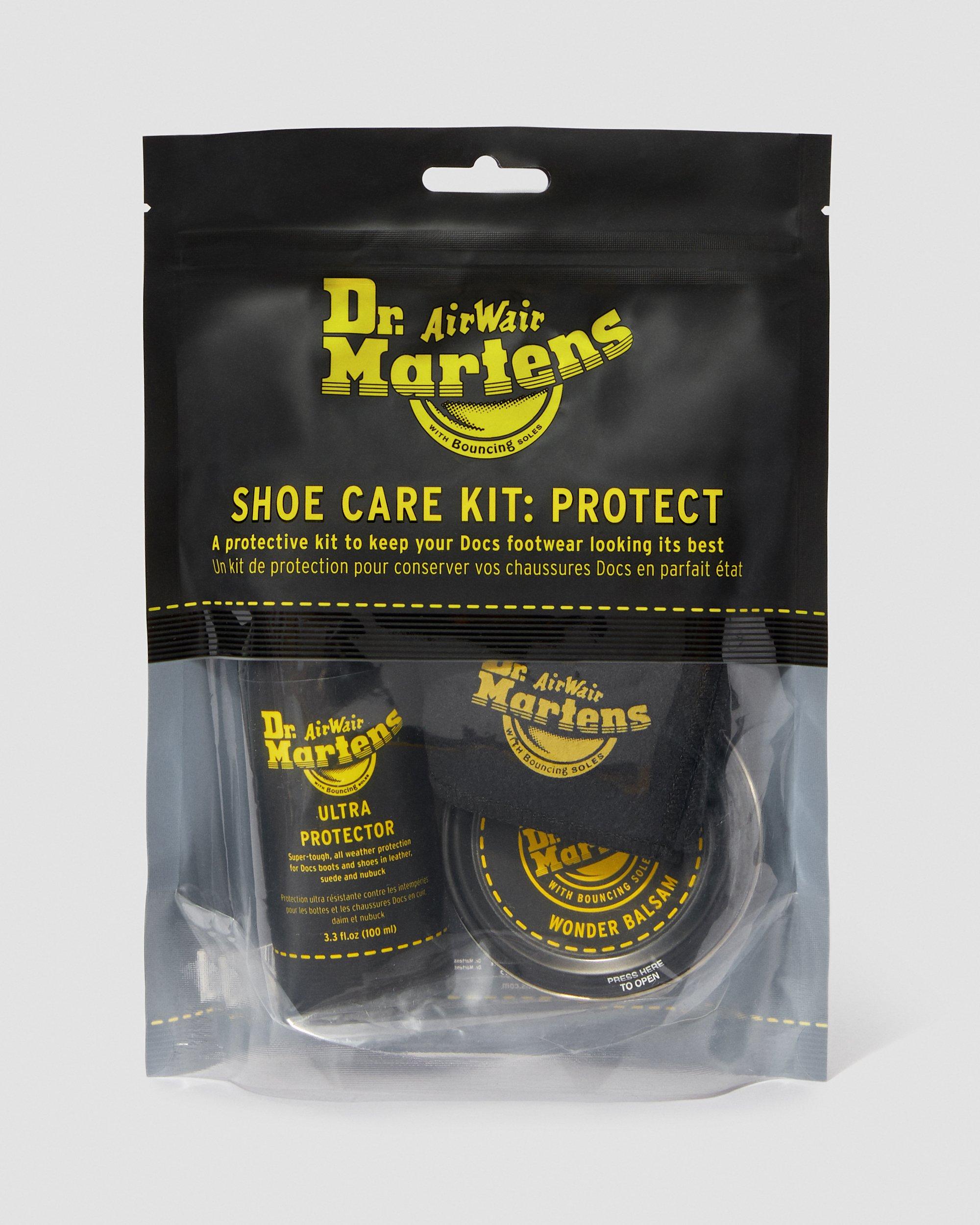 Dr. Martens Kit Cura Scarpe Set Protect Cera+Spray+Panno AC773000