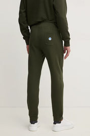 North Sails Pantaloni joggers tuta tecnica tech verde 673115 0440