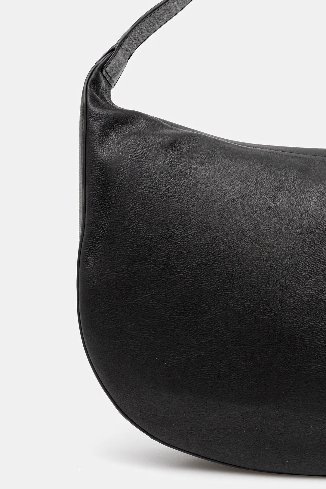 Patrizia Pepe Borsa a Spalla Hobo in Pelle Nero Donna 8B0278