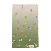 THUN tovaglia Runner in Cotone 45x160 cm Country Flowers Green B101112