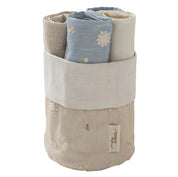 THUN® Set 4 Stronfinacci con Cestino Elegance Beige B101125