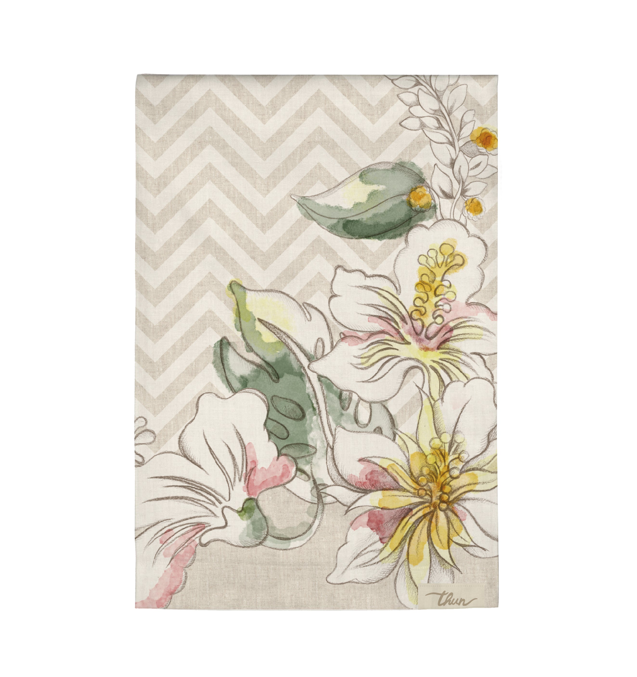THUN Runner Resistente alle Macchie 45x150 cm Eleganza esotica 200 gsm B101508