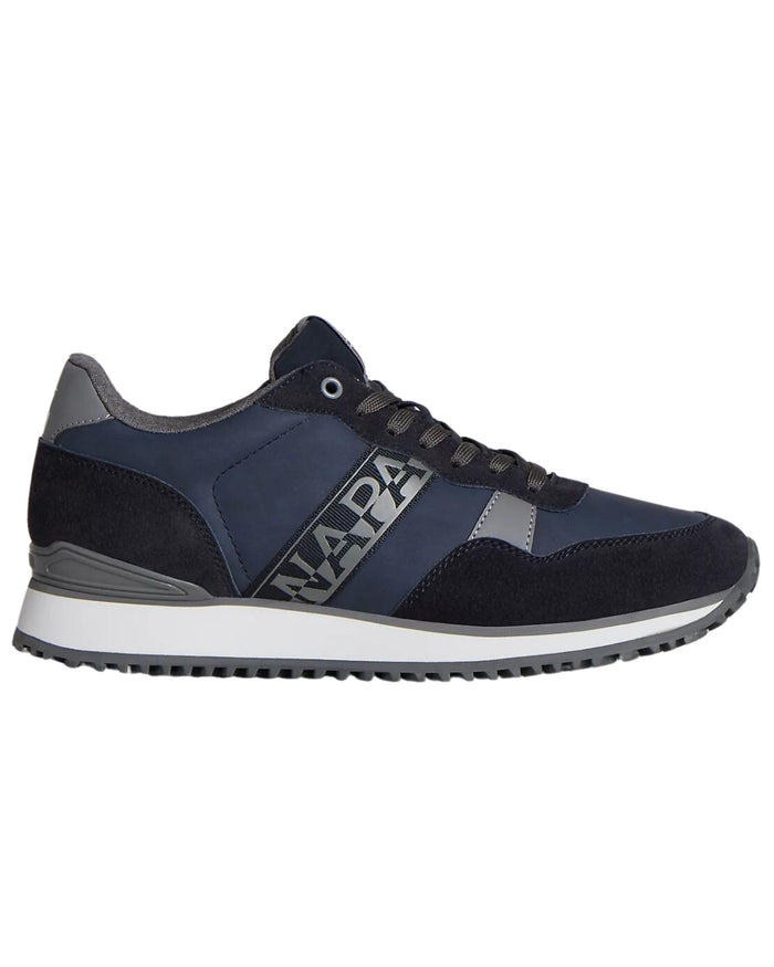 Napapijri Sneakers Cosmos in Ecopelle Blu 1