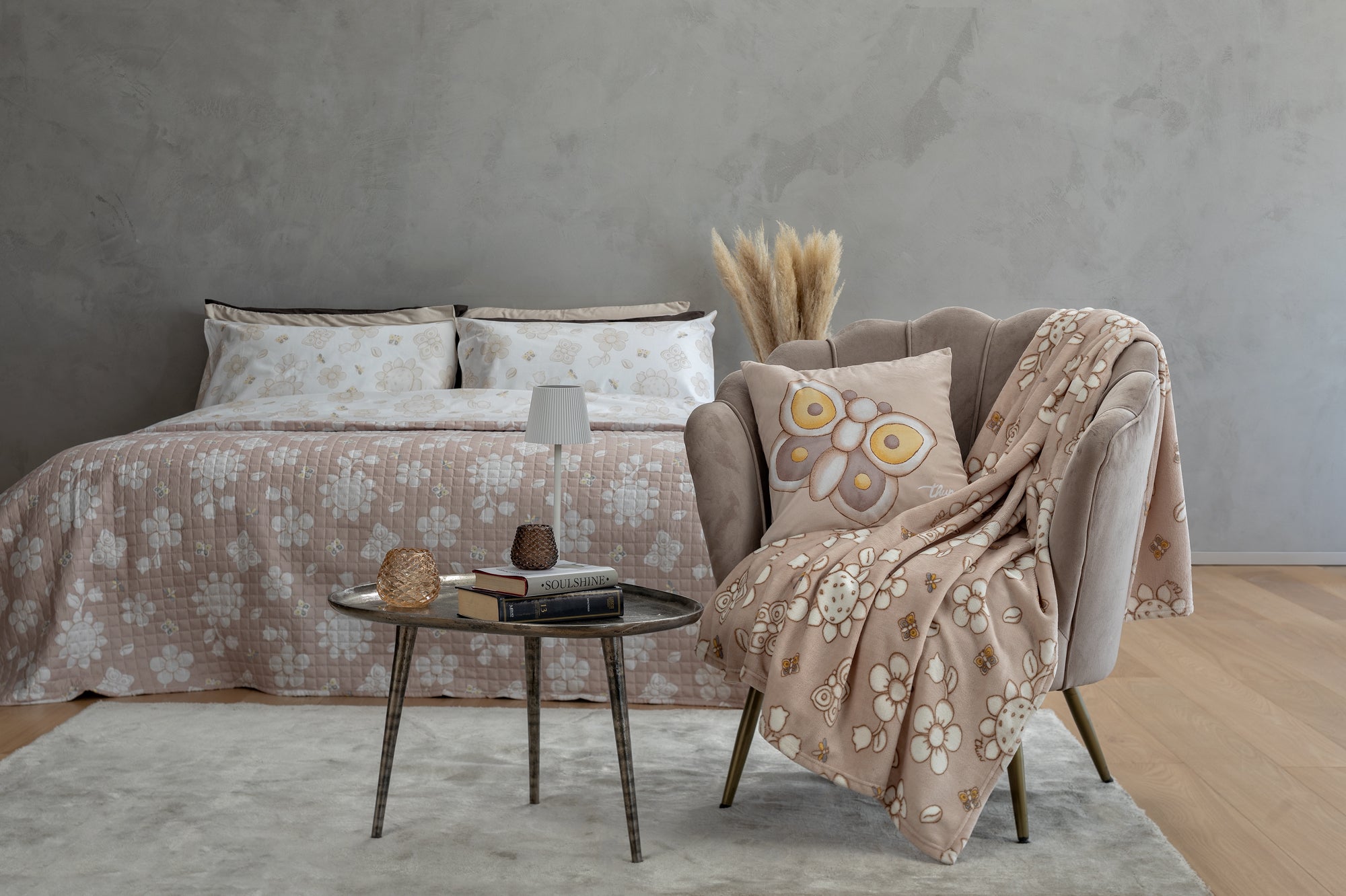 THUN Trapuntino Matrimoniale Natural Esclusive Elegance Beige 250x250 cm B201082