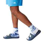 The North Face slide ciabatte uomo men Base Camp BLU NAVY Logo