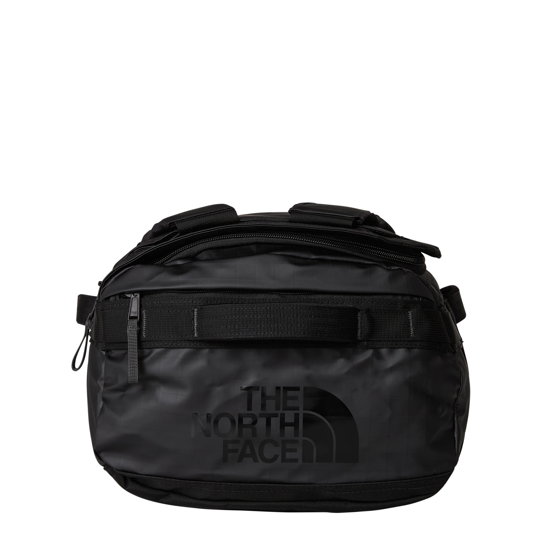 The North Face Borsone Zaino Duffel Base Camp Voyager 32L in Poliestere Nero Grigio Asfalto