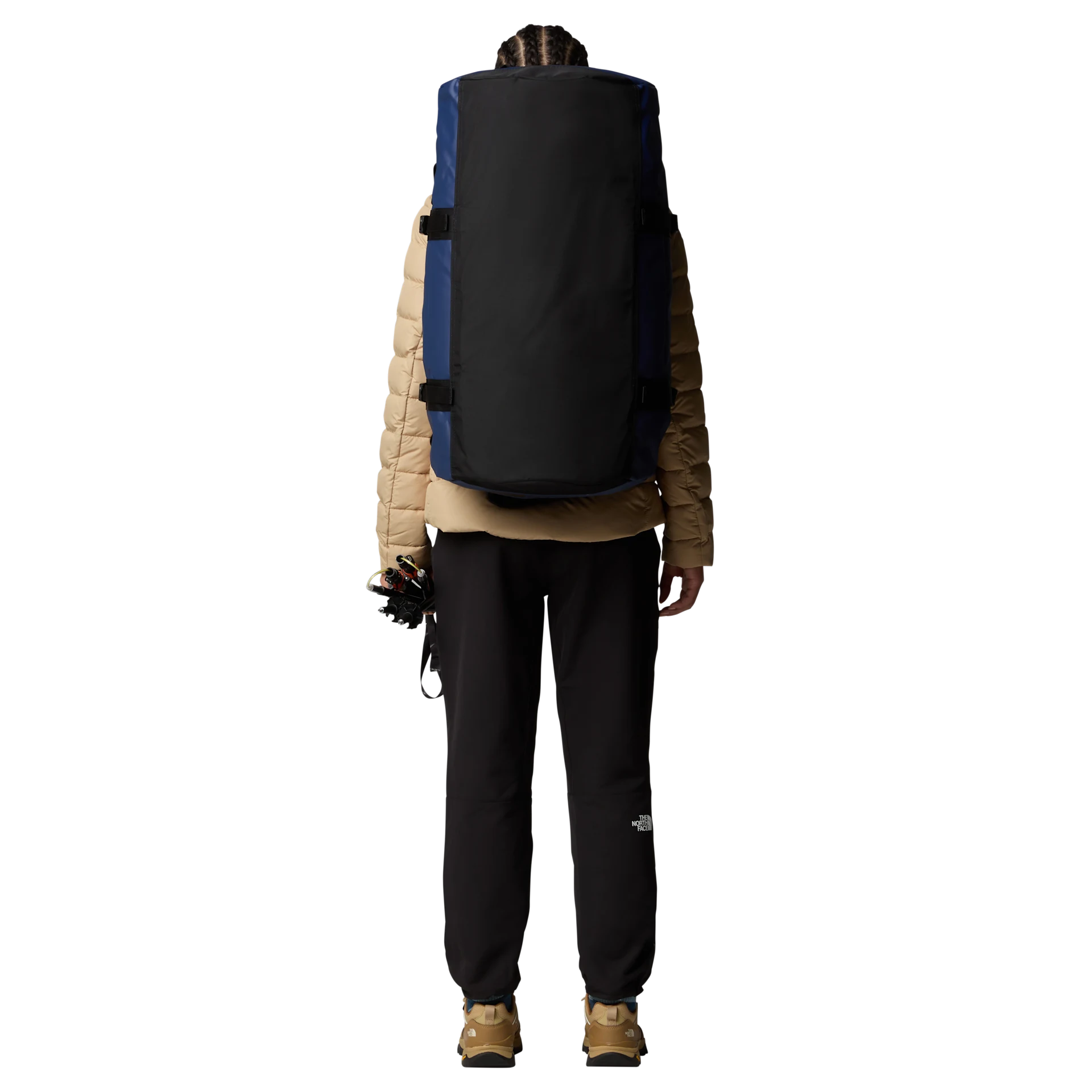 The North Face Borsone idrorepellente zaino Duffel Base Camp Voyager 71 litri M blu navy