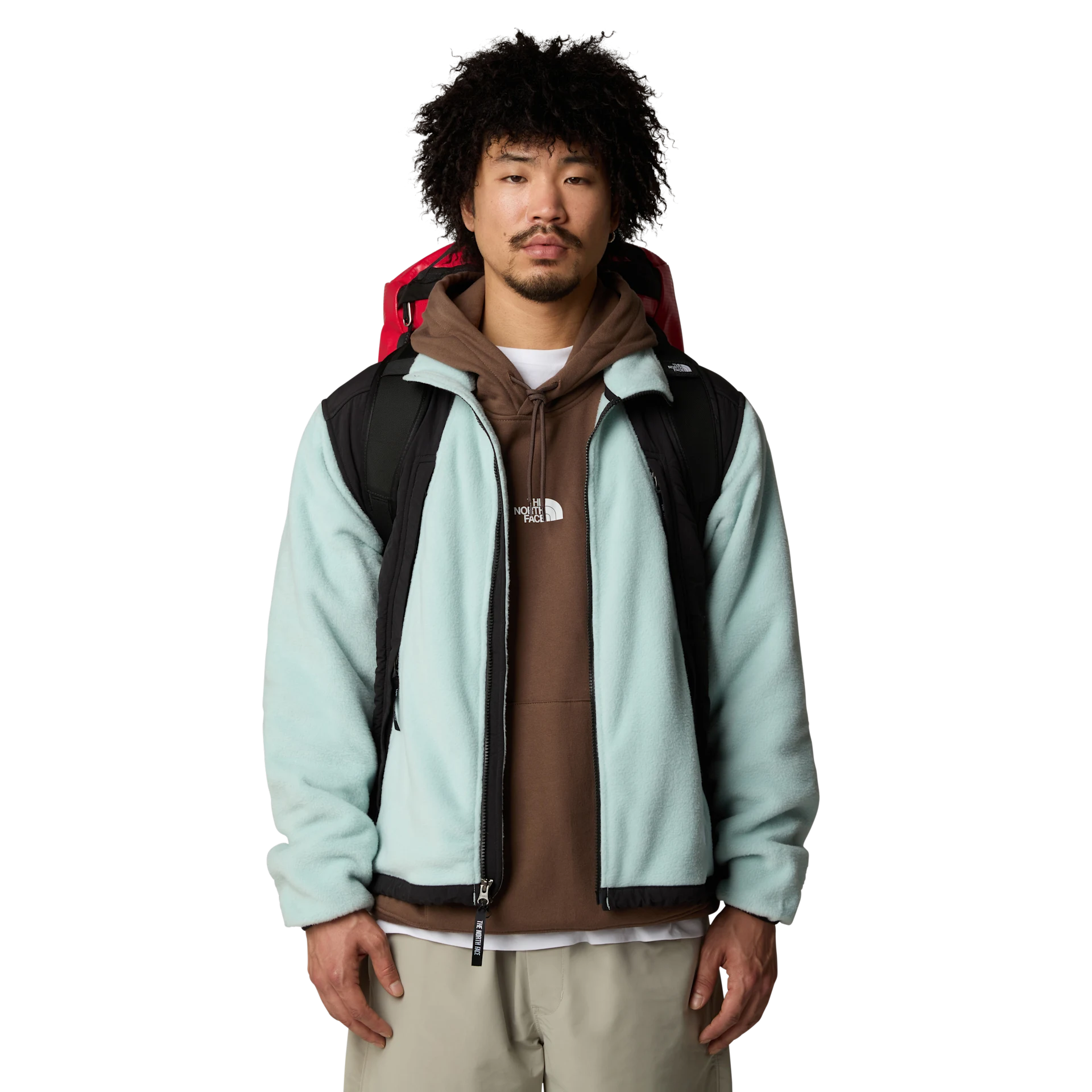 The North Face Borsone idrorepellente zaino Duffel Base Camp Voyager 71 litri M Rosso