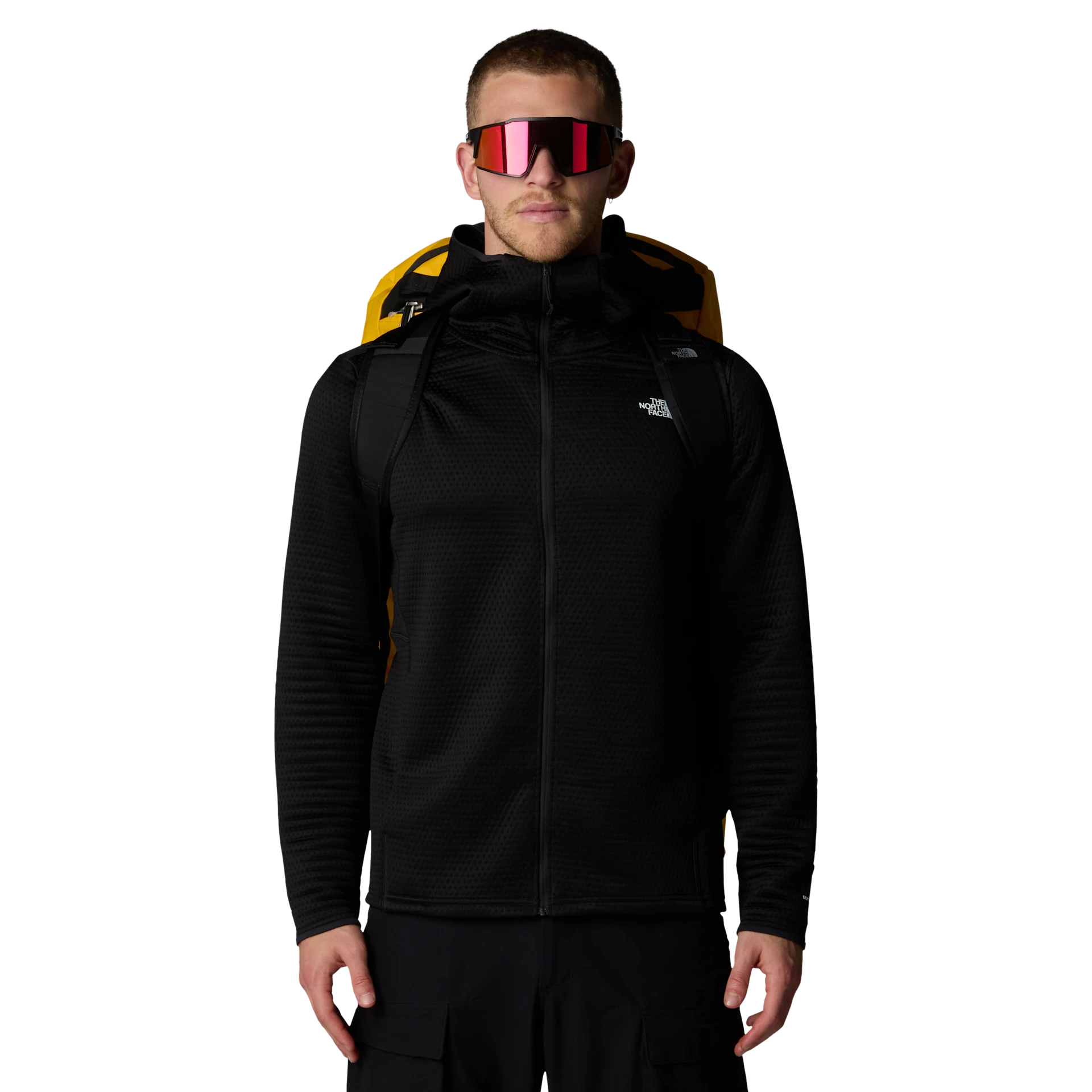 The North Face Borsone idrorepellente zaino Duffel Base Camp Voyager 95 litri L giallo