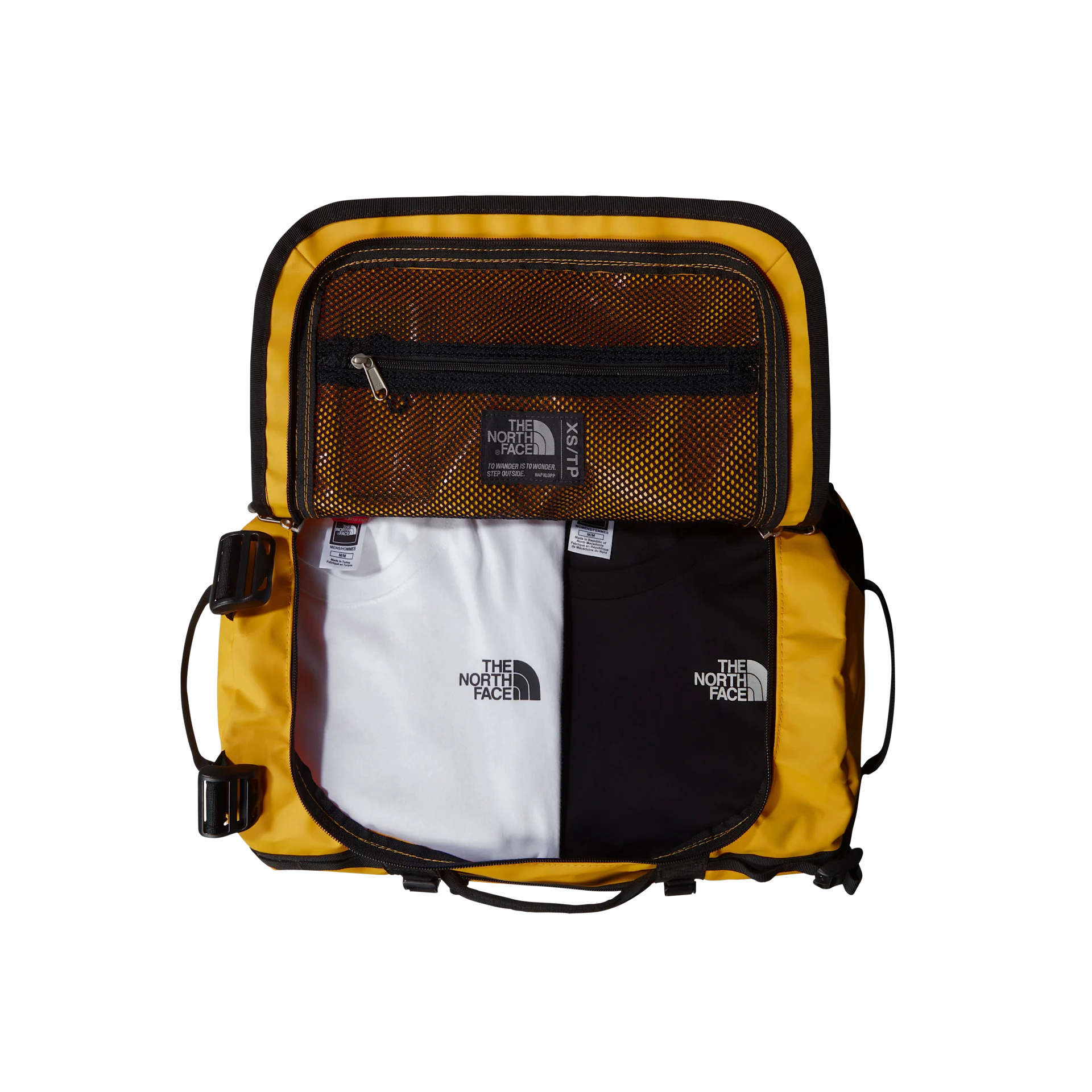 The North Face Borsone idrorepellente Zaino Duffel Base Camp Voyager 31 litri XS Giallo