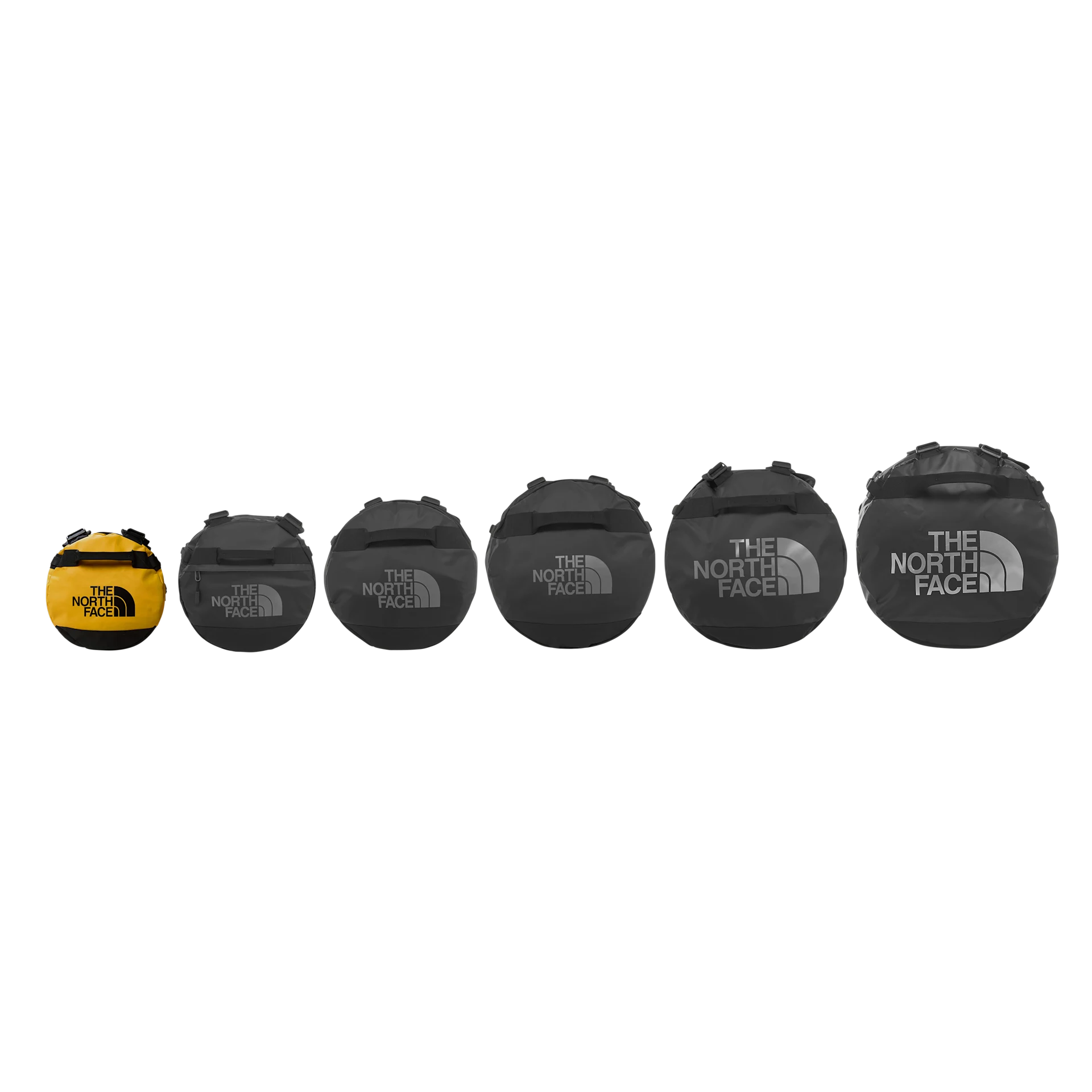 The North Face Borsone idrorepellente Zaino Duffel Base Camp Voyager 31 litri XS Giallo