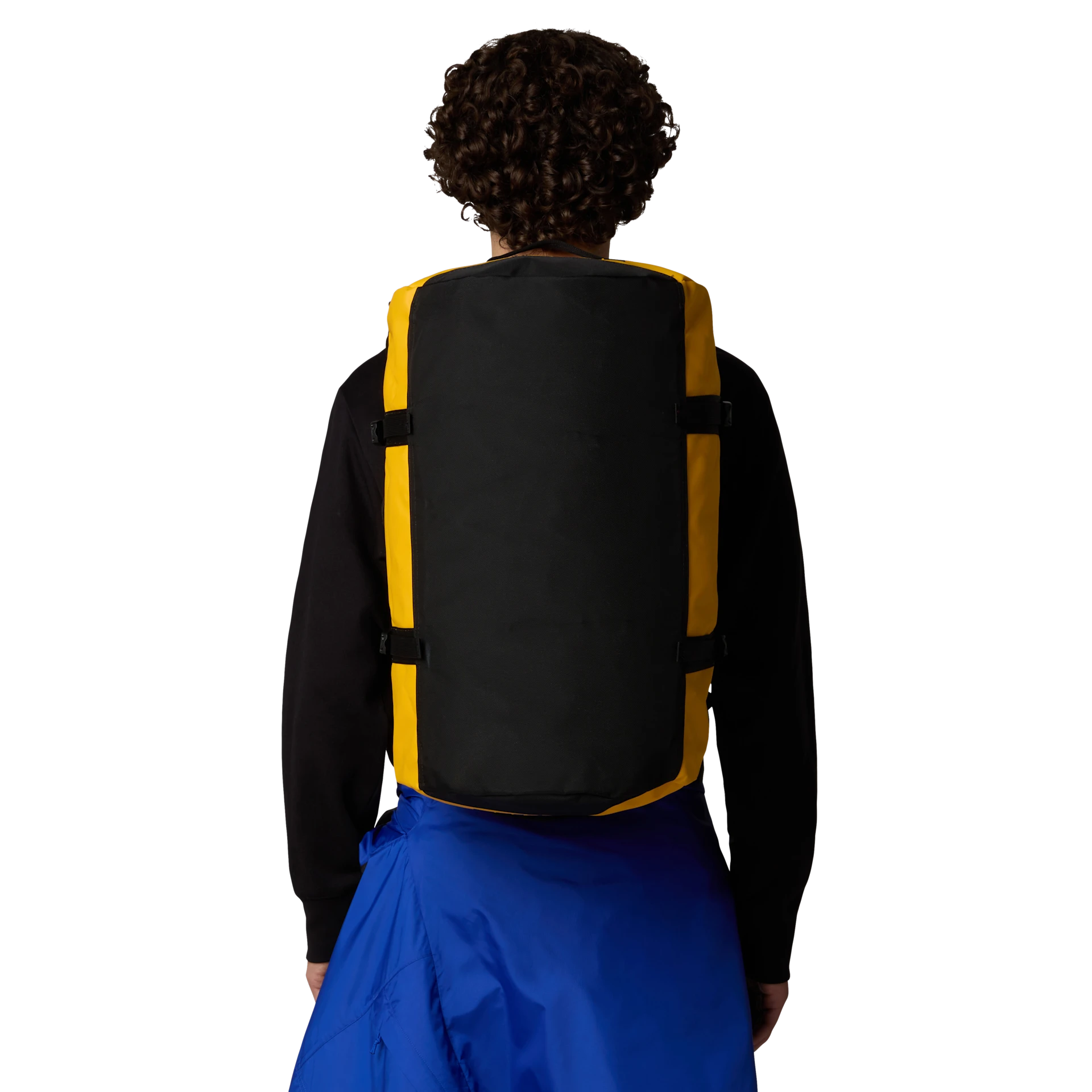 The North Face Borsone idrorepellente zaino Duffel Base Camp Voyager 50 litri S giallo