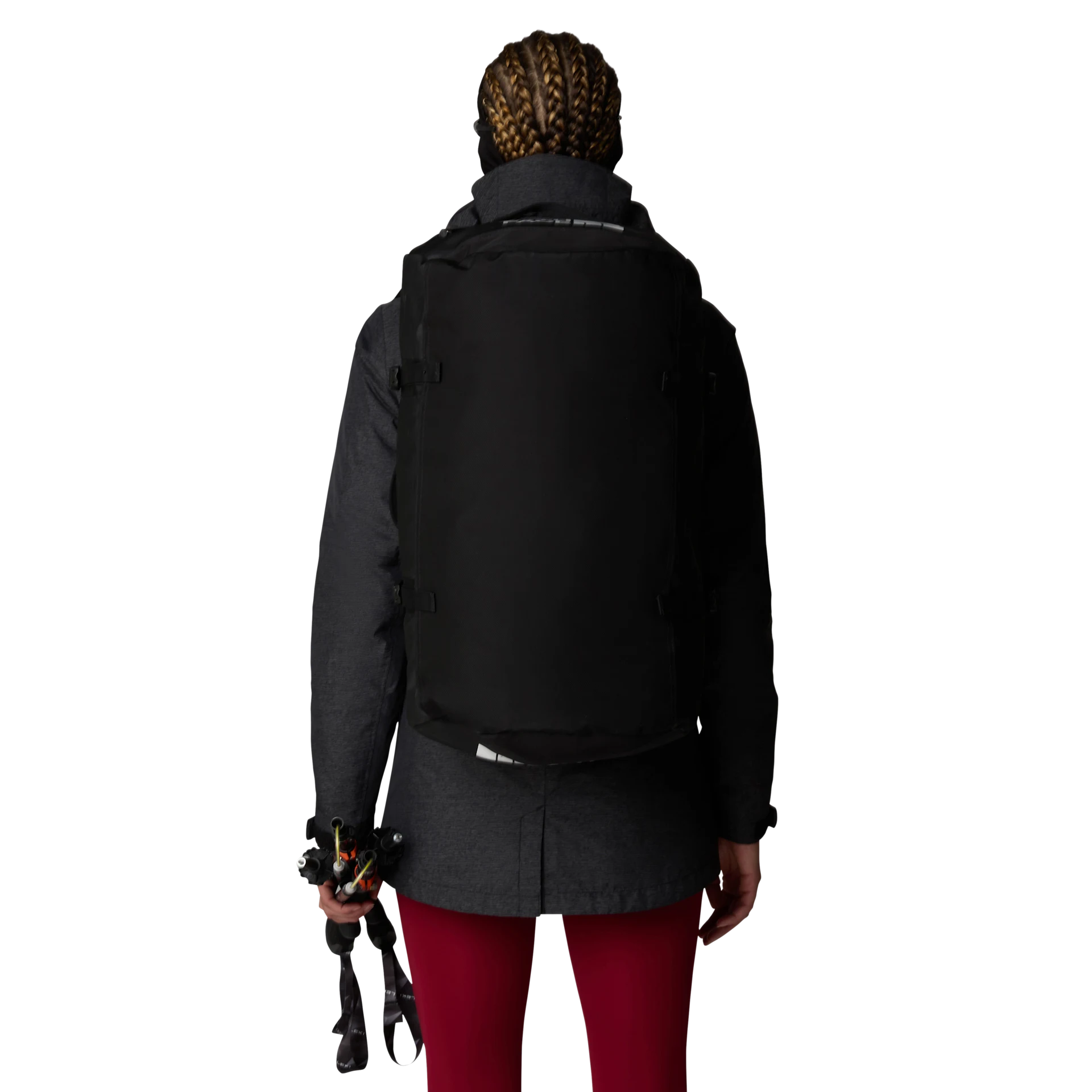 The North Face Borsone idrorepellente zaino Duffel Base Camp Voyager 50 litri S nero