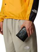 The North Face wallet portafoglio velcro 19x12 cm ecopelle NERO