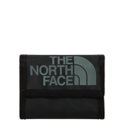 The North Face wallet portafoglio velcro 19x12 cm ecopelle NERO
