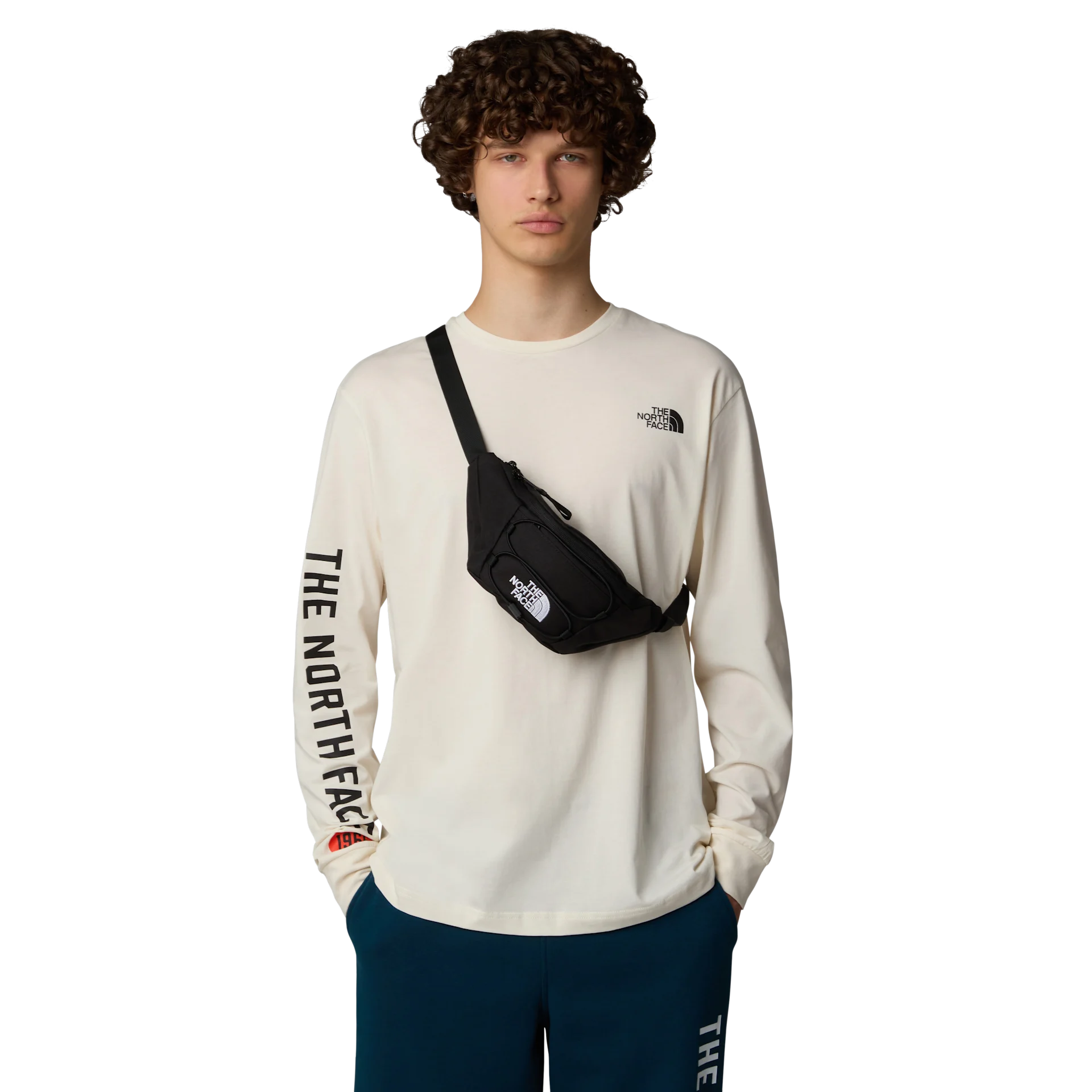 The North Face Marsupio Sportivo Jester Lumbar 2L in Poliestere Riciclato Nero