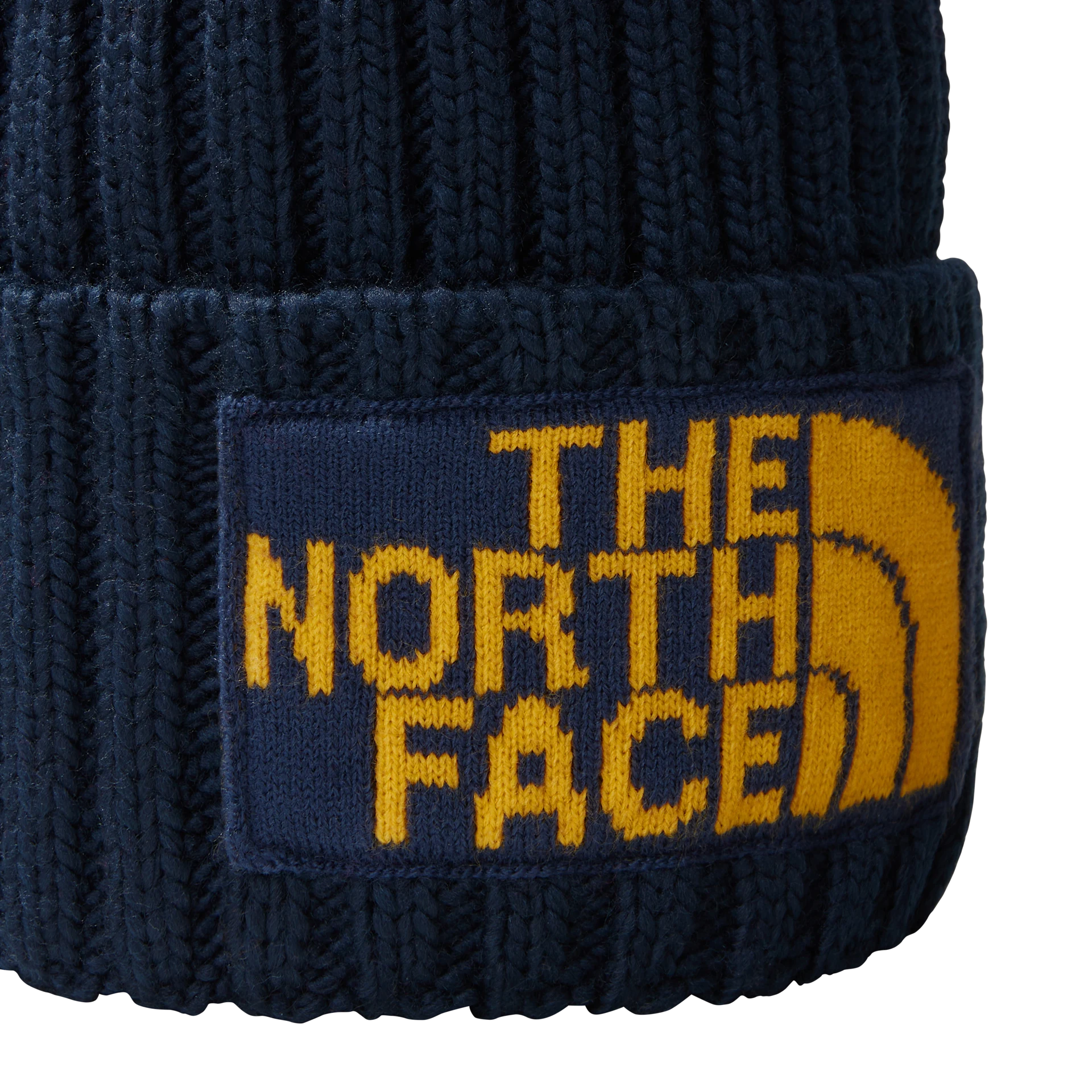 The North Face cappello beanie cuffia unisex logo Ski Tuke Heritage navy blu