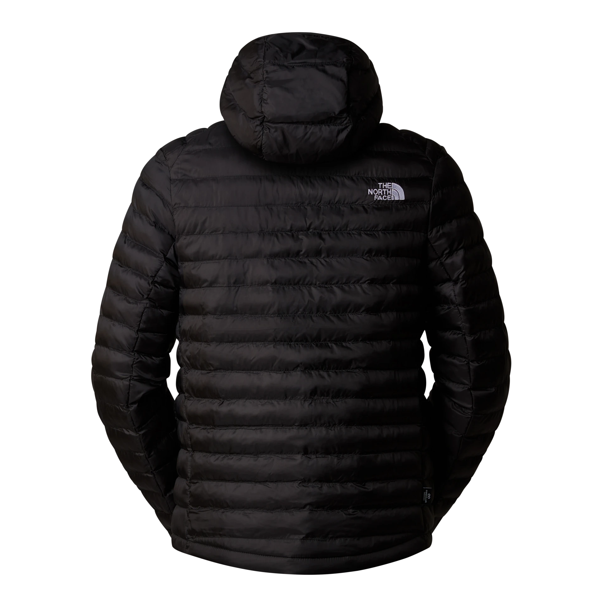 The North Face piumino giacca Huila cappuccio e imbottitura uomo NERO