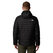 The North Face piumino giacca Huila cappuccio e imbottitura uomo NERO