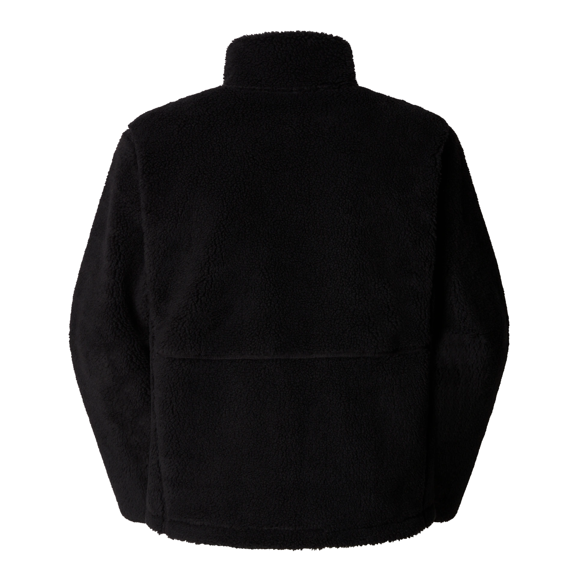 The North Face Giacca Pullover in Pile Extreme Uomo in Tessuto Tecnico Nero Full Zip