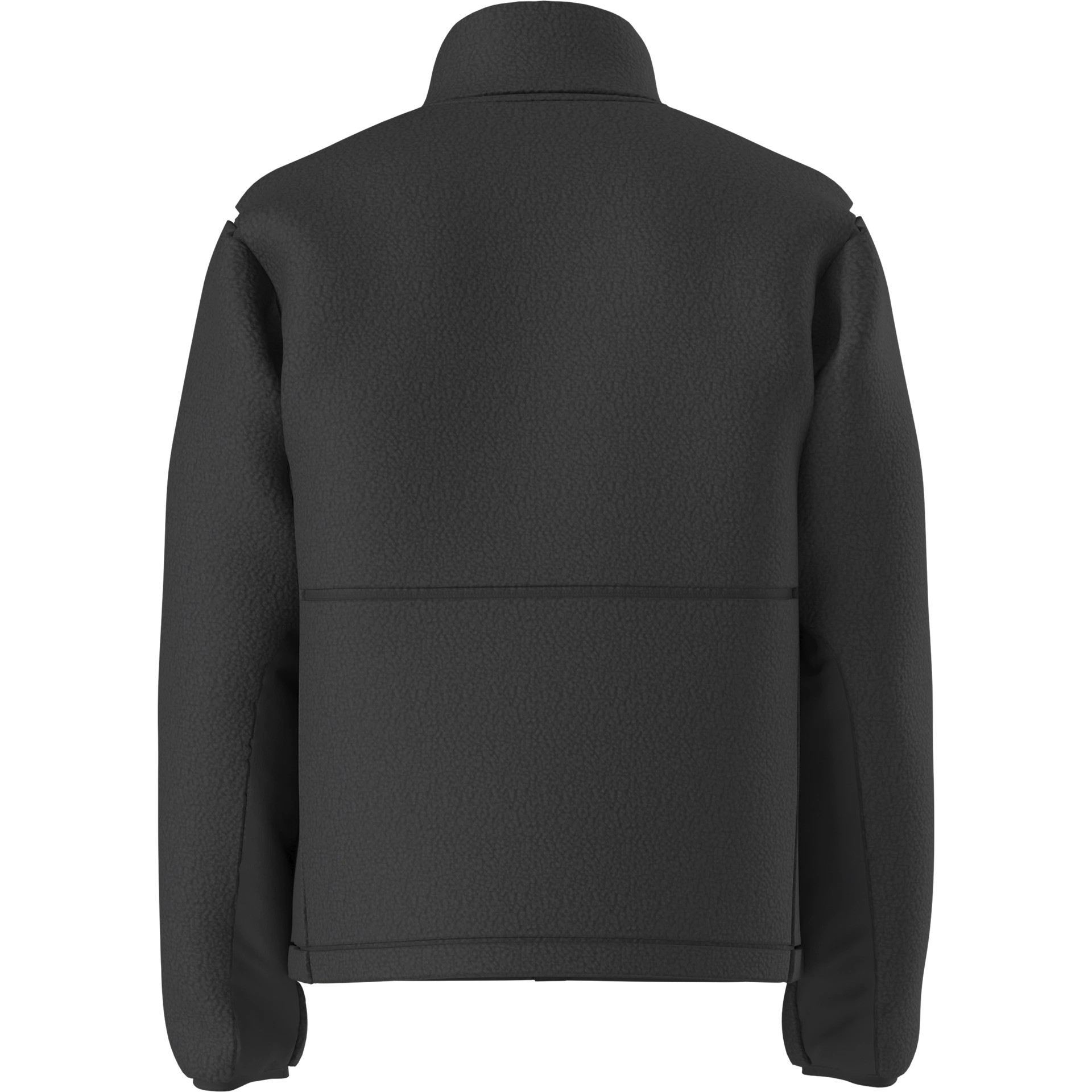 The North Face Giacca Pullover in Pile Extreme Uomo in Tessuto Tecnico Nero Full Zip