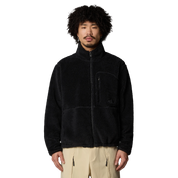The North Face Giacca Pullover in Pile Extreme Uomo in Tessuto Tecnico Nero Full Zip