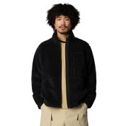 The North Face Giacca Pullover in Pile Extreme Uomo in Tessuto Tecnico Nero Full Zip