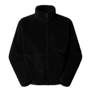 The North Face Giacca Pullover in Pile Extreme Uomo in Tessuto Tecnico Nero Full Zip