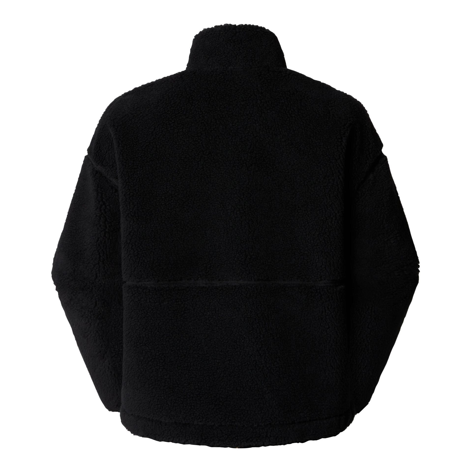 The North Face Giacca Pullover Corta in Pile Extreme Donna in Tessuto Tecnico Nero Half Zip