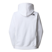 The North Face felpa con cappuccio Drew Peak uomo BIG LOGO bianco
