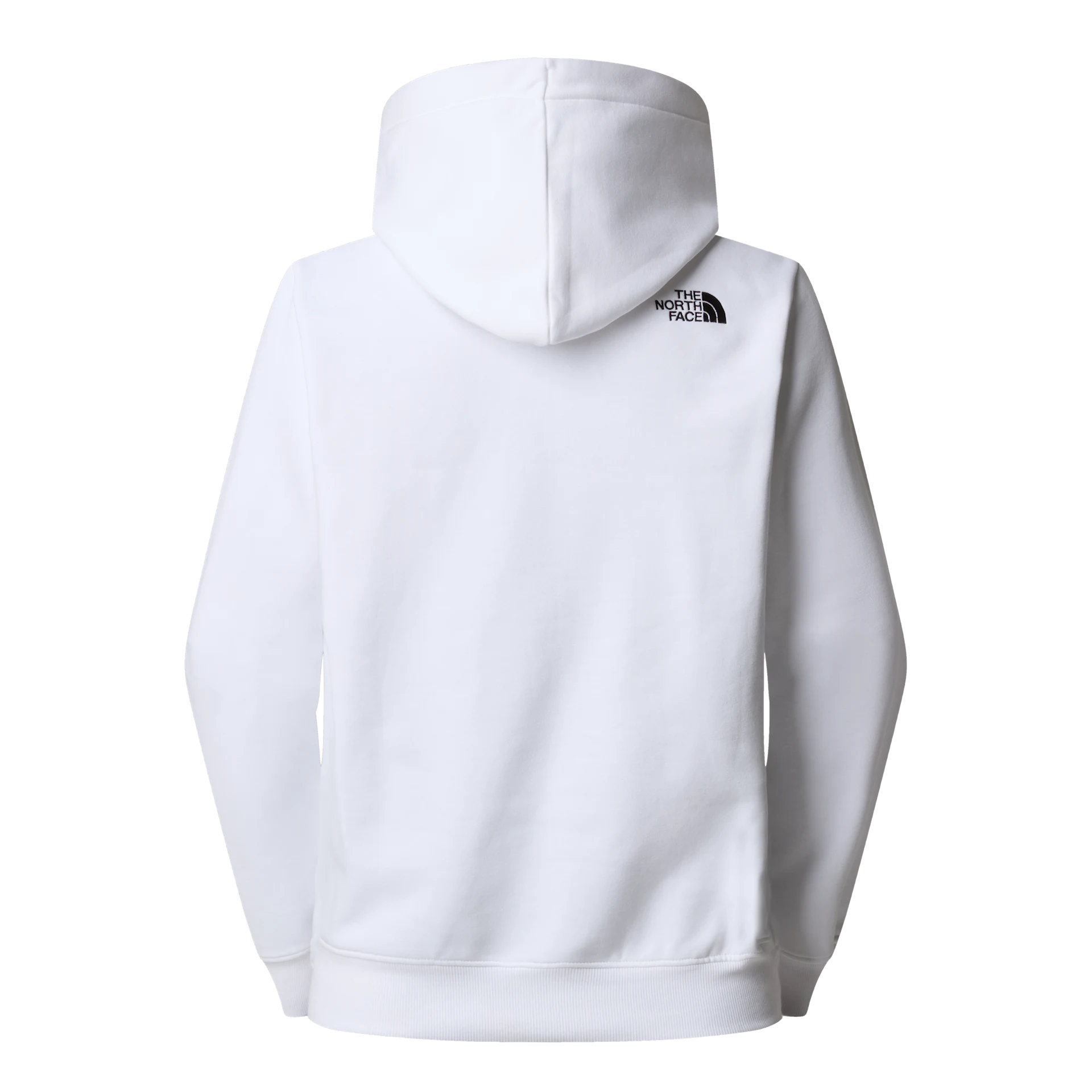 The North Face felpa con cappuccio Drew Peak uomo BIG LOGO bianco