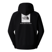 The North Face felpa con cappuccio Rglan NSE BOX nero